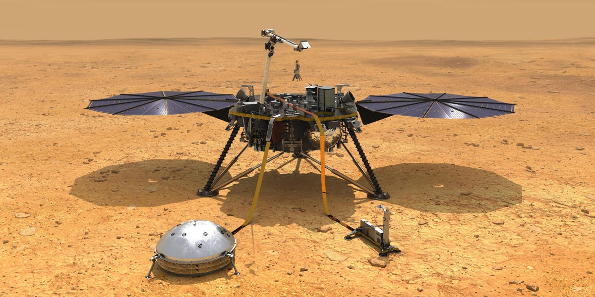Sonda NASA Insight Mars jest w stanie hibernacji, próbując nie umrzeć