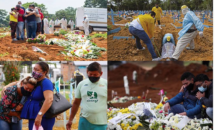 Brazylia przekroczyła granicę 400 000 zgonów z powodu Covid-19 - Prensa Latina