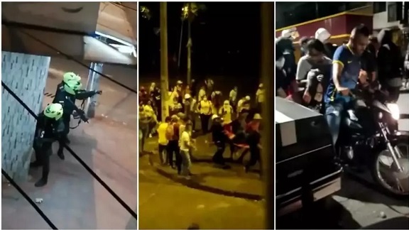 Kolumbia: Krwawa noc protestów na zdjęciach (+ wideo)
