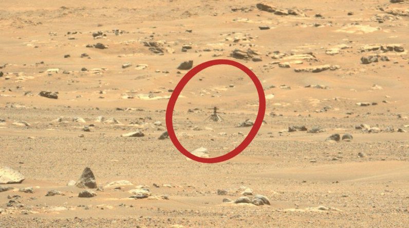 Śmigłowiec NASA Creativity Mars przetrwał „anomalię podczas lotu” podczas swojego szóstego lotu