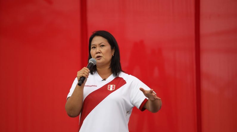 Fujimori wzywa Castillo do przychylenia się do jego prośby o rewizję wyborów w Peru