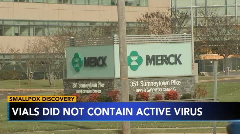 Testy laboratoryjne nie ujawniają śladów ospy w wątpliwych fiolkach w placówce firmy Merck w Pensylwanii.