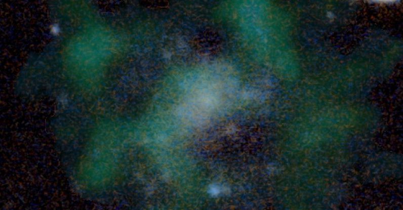 Naukowcy obserwowali tę upiorną galaktykę przez 40 godzin i nie mogli znaleźć żadnej ciemnej materii