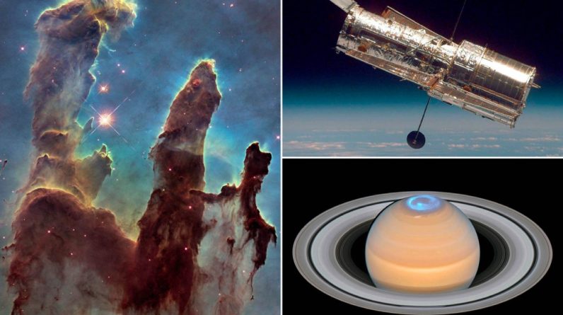 Najlepsze zdjęcia Kosmicznego Teleskopu Hubble'a – w tym pierścienie Saturna