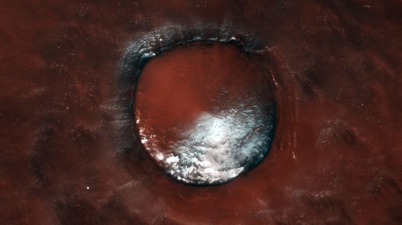 Mars wygląda jak pyszne cukierki na oszałamiającym zdjęciu statku kosmicznego