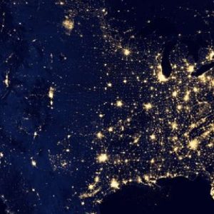 In this image provided by NASA, the United States of America is seen at night from a composite assembled from data acquired by the Suomi NPP satellite in April and October 2012. A NASA mission, the Artemis I, will see the uncrewed Orion spacecraft take off from the Kennedy Space Center in Florida and spend several days circling the moon before returning to earth.