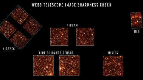 Oba narzędzia Webba uchwyciły krystalicznie czyste obrazy gwiazd w sąsiedniej galaktyce.