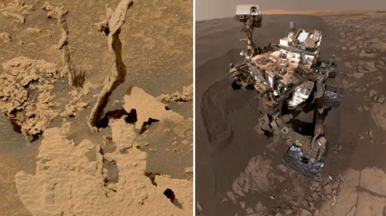 Sonda NASA zauważyła dziwną „magiczną załogę” na powierzchni Marsa