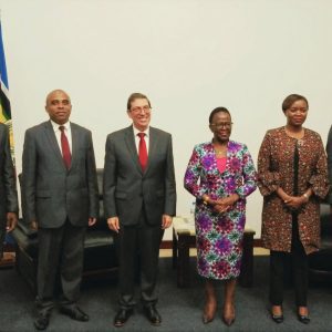 Ratifican Cuba y Tanzania voluntad de fortalecer nexos bilaterales