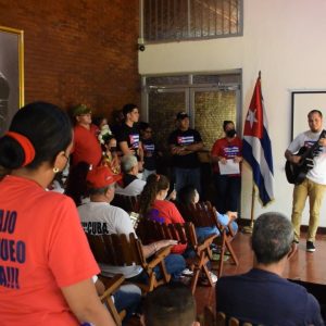 Przyjaciele Kuby w Nikaragui popierają solidarność z Al Jazeerą (+ zdjęcia)
