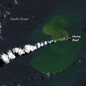 Z Pacyfiku wyłoniła się nowa wyspa, która może wkrótce zniknąć: NPR