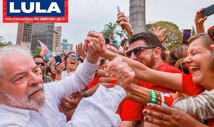 Lula prowadzi wiec wyborczy w Brazylii w Rio i Bahia