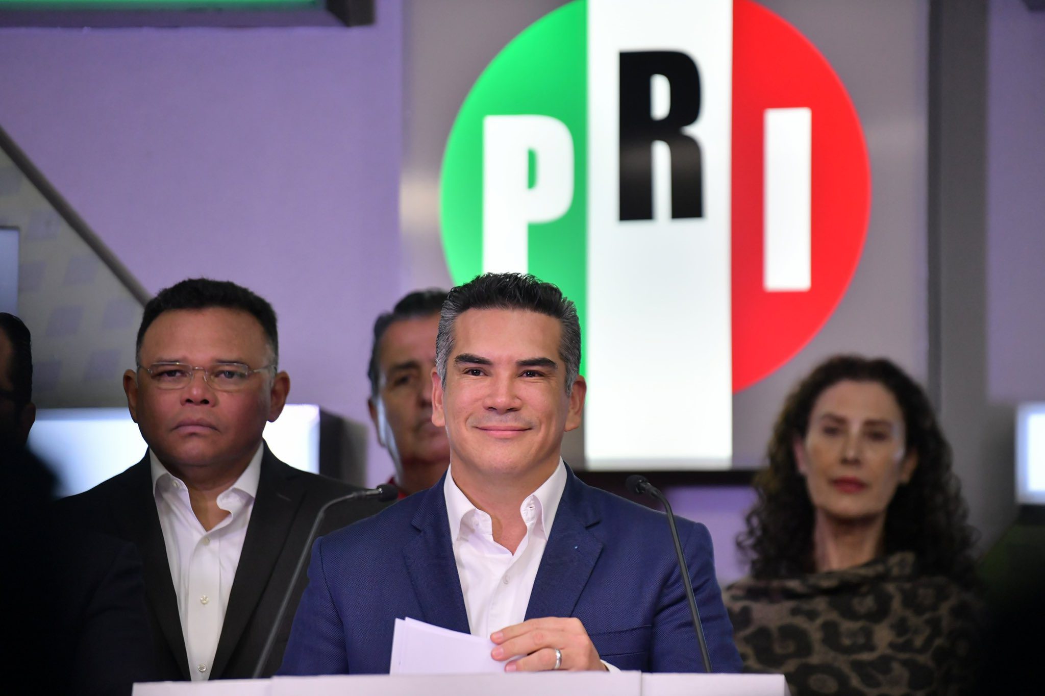 Trójkolorowy lider potwierdził, że PRI jest partią sojuszniczą (fot. Twitter/@alitomorenoc)